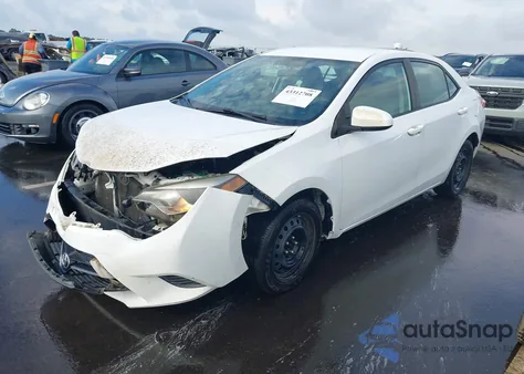2016 Toyota Corolla Le z USA, uszkodzony, nr VIN 2T1BURHE9GC620735
